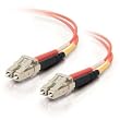 New Cables To Go Fiber Optic Duplex Cable Plenum-Rated LC Network LC Network 22.97ft Orange