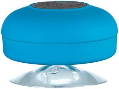 Bluetooth Water Resistant Handsfree Shower Speaker - Portable Speakerphone, built in Mic for ALL devices - Suction Cup And Control Buttons - 70% OFF (Discontinued)