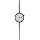 Starrett Dial Indicator, Long Range, Inch, 0.375" Stem Diameter