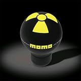 Momo Atomik Black & Yellow Manual Gear Shifter Shift Knob