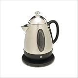 Toastess TSP-10 Silhouette Cordless Percolator, Brushed Stainless