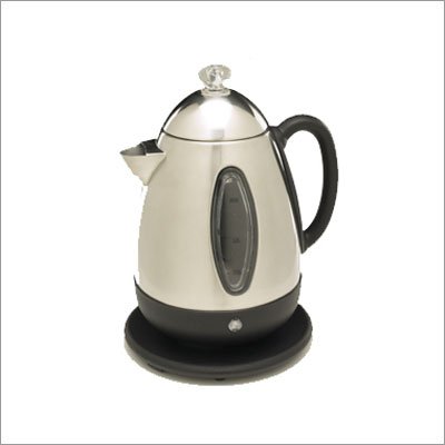 "Toastess TSP-10 Silhouette Cordless 10-Cup Percolator, Brushed Stainless"