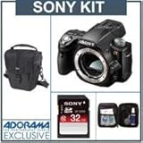 Sony Alpha DSLR SLT A55 Translucent Mirror Digital Camera - Includes FREE Accessory Bundle $68.95 Retail Value