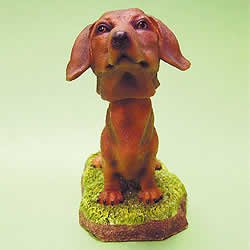 Mini Bobble Head Dog Dachshund