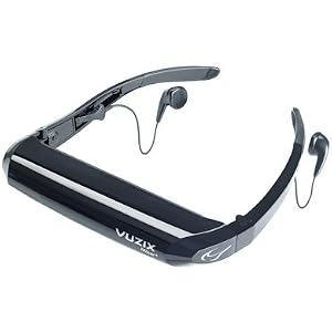 Vuzix AV230 - Video Eyewear - Connects to almost any video device and delivers a virtual display equivalent to a 44-inch screen viewed from 9 feet