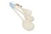 T&G Spoons with Blue Coloured End in Birch Wood, Set of Three