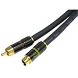 Impact Acoustics SonicWave S-Video Plus Digital Audio Interconnect - Video / audio cable - S-Video / digital audio - 4 pin mini-DIN, RCA (M) - 4 pin mini-DIN, RCA (M) - 1.5 ft - triple shielded - gray