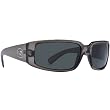 VonZipper Sham Men's Sports Wear Sunglasses w/ Free B&F Heart Sticker Bundle - Smoke Gloss/Grey