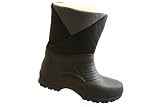 Mens Boys Black Fur Lined Snow Winter Ski Boots Dual UK Size 2   3