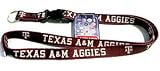 Texas A&M Aggies Breakaway Lanyard with Key Ring