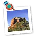 Arizona Rock Formation - 10x10 Quilt Square