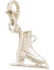 Rembrandt Charms Ice Skate Charm with Lobster Clasp
