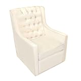 Hannah Nicole Gliders By Newco International, Inc. Grand Ottoman Buckwheat Bella Velvet