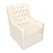 Hannah Nicole Gliders By Newco International, Inc. Grand Ottoman Buckwheat Bella Velvet