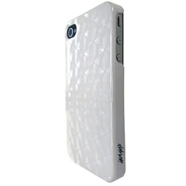 LUX MOBILE レディーガガ iPhone4 ハードケース ホワイト LUX-WHITENOISE-IP4