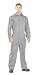 Benchmark Flame Resistant Feather Weight Coverall, Durable, 100% FR cotton, HRC 1, Light Gray, XL (Pack of 1)