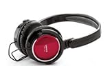 Lenco HEP-100 Casque st�r�o avec �couteurs intra auriculaire pour Lecteur mp3 Rouge