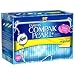 Tampax Compak Pearl Regular Absorbancy Plastic Tampons - 40 ea