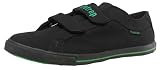 Firetrap Mens Menace Velcro Canvas Pumps Black/Green