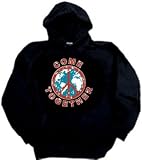 COME TOGETHER Peace Sign Hoody Sweatshirt