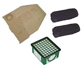 Produkt-Bild: Service Box f&uuml;r Vorwerk Kobold 130, 131 beinhaltet 10 Staubsaugerbeutel, 1 Hygiene Mikrofilter Hepa, 2 Motor- Geruchs- Kohlefilter, 10 Duftst&auml;bchen
