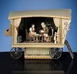 WIZARD OF OZ HORSE PROFESSOR MARVEL'S WAGON MUSIC BOX