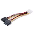 HDE (TM) 2-Port SATA Splitter Power Adapter