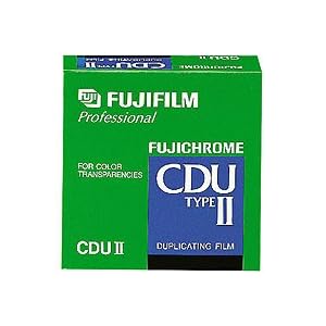 Fujichrome Slide Duplicating Film CDU Type II, 4 x 5 Size, 50 Sheets by