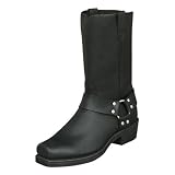 Dingo® Black Motorcycle Harness Boot by Dan Post