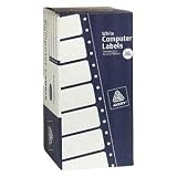 Avery 4076 Dot matrix printer white shipping label, 5 x 2-15/16, 1 across, 3000/box