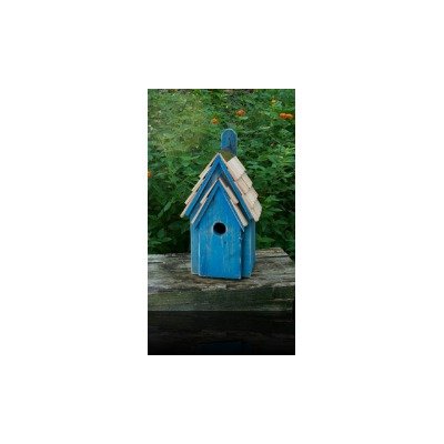 Blue Bird Manor Bird Color: Blue