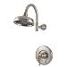 Tools & Hardware : Price Pfister Ashfield R89-7YPK Satin Nickel Shower Only Fixture