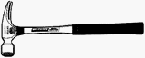 Vaughan-Bushnell CF21FG California Framing Fiberglass Handle Hammer