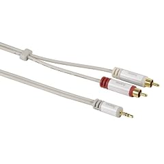 Hama Verbindungskabel  2x Cinch-Stecker -  3,5-mm-Klinkenstecker, stereo, 2,5 m