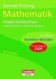 Abschlusspr&uuml;fungen - Cornelsen Scriptor - Mathematik - Hauptschule Typ A, Gesamtschule Typ A Nordrhein-Westfalen: 10 - Schuljahr - Zentrale Pr&uuml;fung - .. - Arbeitsheft mit separatem L&ouml;sungsheft (40 S.) - Ines Knospe, Jutta Lorenz, Manuela Rohde, Marion Roscher, Hans-Ulrich R&uuml;besamen, Stefan Schmidt, Andrea Stolpe