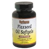 Flaxseed Oil - Cold Pressed (1000mg) 100 sgels