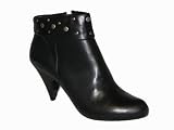 SOHO LAB Pax Stud Bootie Boot in Black
