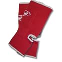 L RED DUO Muay Thai Kickboxing Ankle Support Anklets