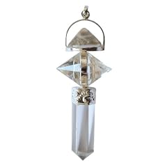 Anh�nger Spitze mit - Bergkristall - Silber - gro� -
