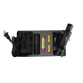 Buy T.O.P 3 WATT LED Rechargeable, Aluminum Body, Black,Gift Box by TOP