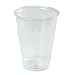 Conex Classic Clear Cold Cup Dart 12C 3.3 Inch Top and 2.1 Inch Bottom Diameter 4.2 Inch Height 12-Ounce 50-Pack (Case of 20)