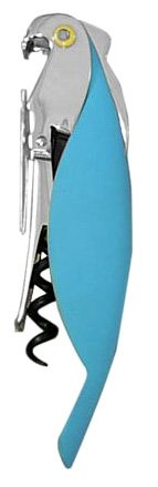 A di ALESSI ソムリエナイフ "Parrot" ブルー AAM32 AZ
