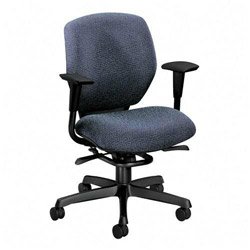 Resolution® 6200 Series Low Back Swivel/Tilt Chair, Navy Blue Fabric (HON6213BW90T)