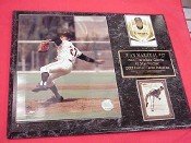 San Francisco Giants Juan Marichal 2 Card Collector Plaque