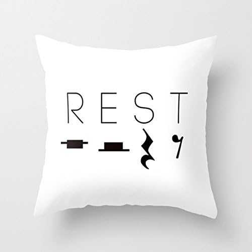 AliHogbenStore Rest Decorative #:707 Pillow Case Cushion Cover Home Sofa Decorative 18 X 18 Squares