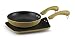 Paula Deen Twin Pack: 9 Inch NS Skillet &amp; 11 Inch NS Square Griddle, Green