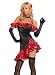 Elegant Moments 9582 Spanish Lolita-4 pc. Costume includes off the shoulder dress, neck piece, gloves and hair pin.