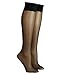 Hue Silky Sheer Knee Hi Trouser Socks - 2 Pack (12222) 1/Black