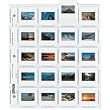 Print File Archival 35mm Slide Pages Holds Twenty 2" x 2" Mounted Transparencies, Top Loading, Pack of 100