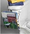 Spectrum 66000CAT Over The Tank Magazine Rack - White